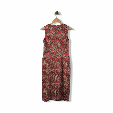 Brooks Brothers Paisley Beaded Dress