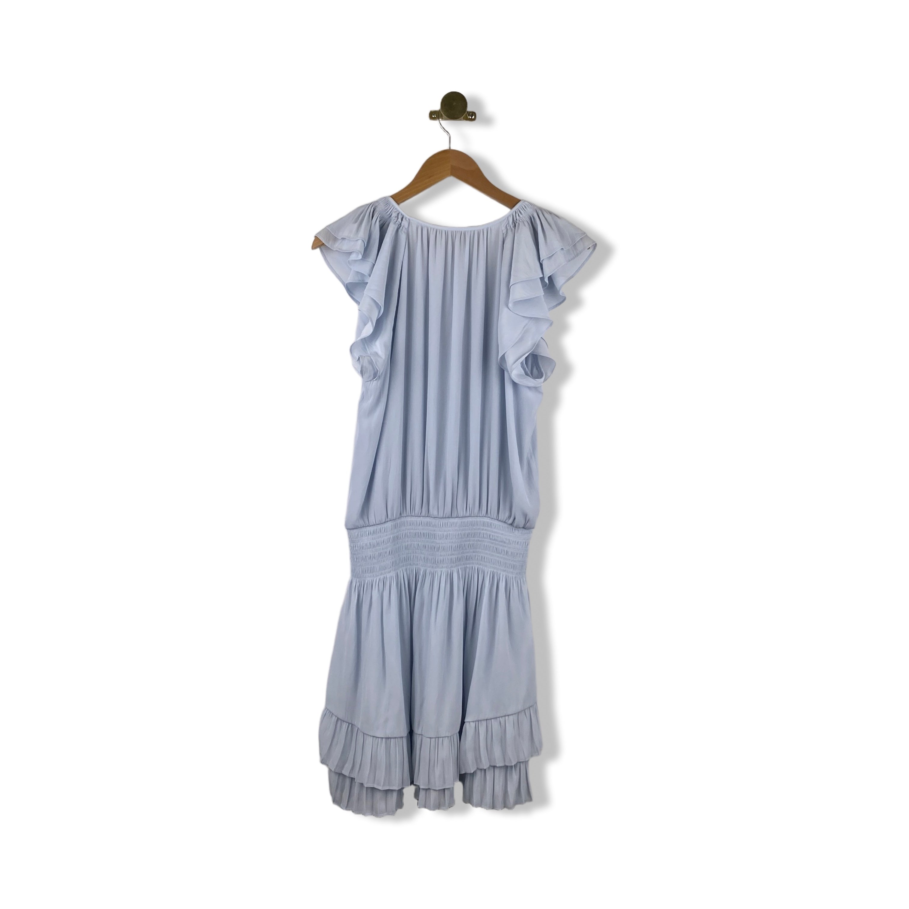 Ramy Brook Ruffle Sleeve Mini Dress – RefindNYC by Housing Works