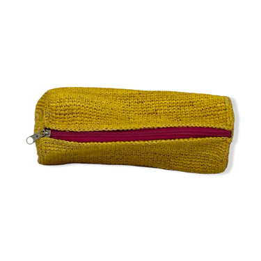 Mar Y Sol Circular Raffia Pouch