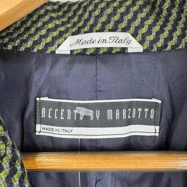 Vintage Accento by Marzotto Twill Blazer