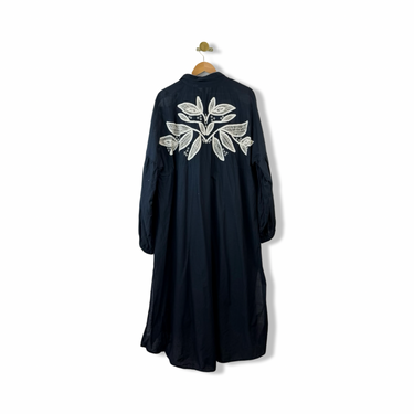 by Anthropologie Embroidered Shirt Dress