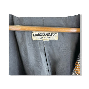 Vintage Giorgio Armani Plaid Blazer
