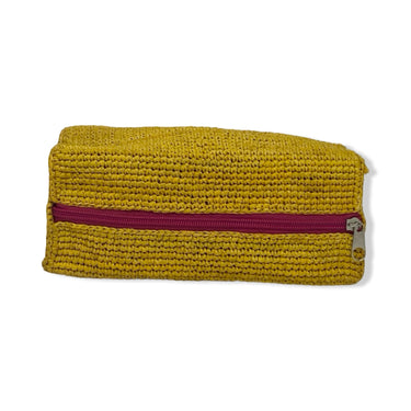 Mar Y Sol Raffia Pouch