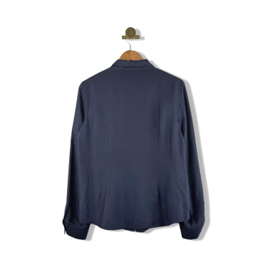 Theory Silk Button Up Shirt