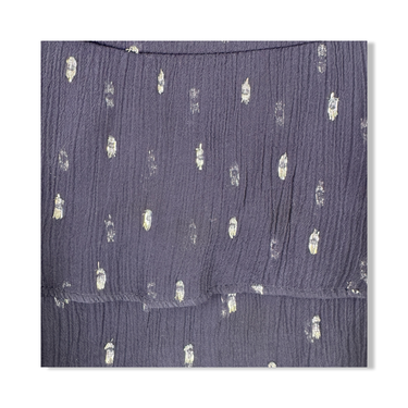 The Kooples Metallic Dobby Mini Skirt