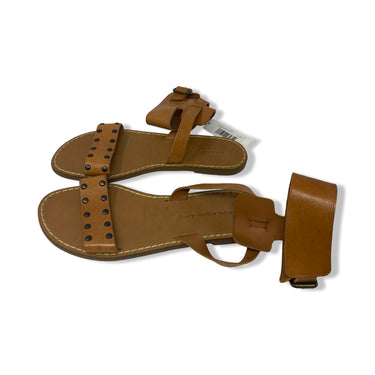 Unsubscribed Studded Leather Sandal