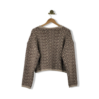 Mimosa Cheetah Print Knit Cardigan