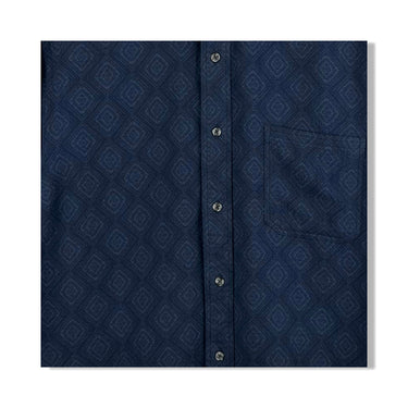 Billy Reid Carbon Tile Tuscumbia Button Down Shirt