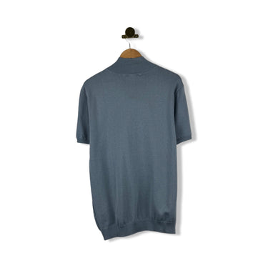 Ron Dorff Contrast Trim Zip Polo Shirt