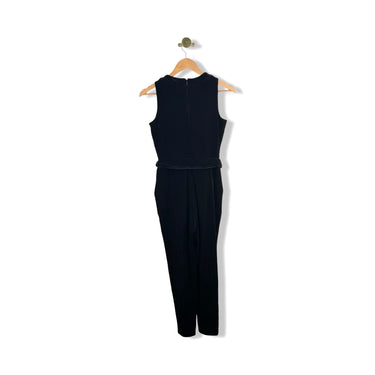 Banana Republic Petite Velvet Wrap Jumpsuit