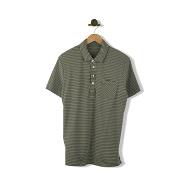 Billy Reid Striped Pique Pensacola Polo