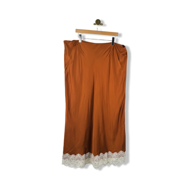 ALIGNE Ari Lace Satin Slip Skirt