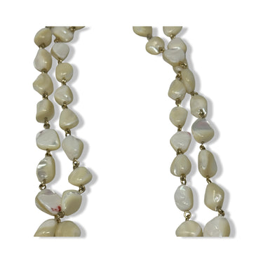 Multi-Shaped Long Beaded Necklace