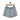 BLANKNYC Low Rise Baggy Pleated Denim Short