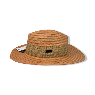 Nicole Miller Two-Tone Woven Hat