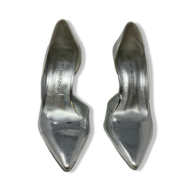 Stuart Weitzman Vinnie 100 D'Orsay Metallic Pumps