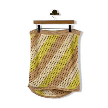 ATM Anthony Thomas Melillo Lemon Chiffon Mini Skirt