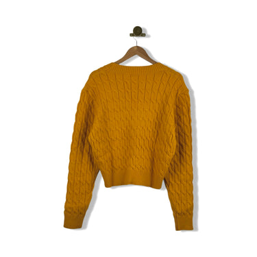 Area Stars Cable-Knit Button Cardigan