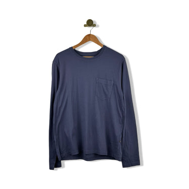 Billy Reid Long Sleeve Washed Tee