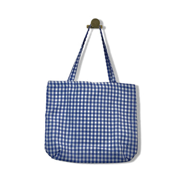 Housing Works Gingham Tote Bag