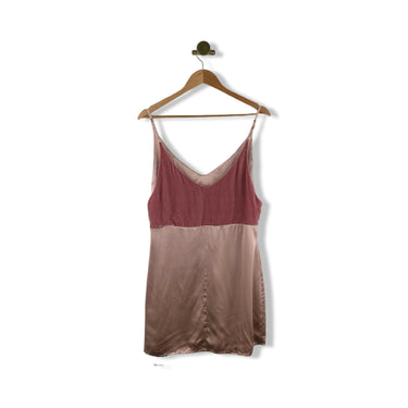 Reformation Velvet and Silk Baby Doll Dress