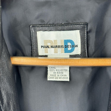 Vintage Paul Harris Design Leather Vest
