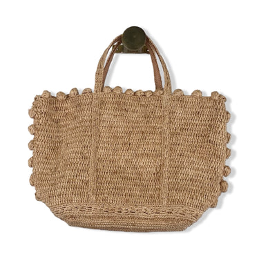 Vanessa Bruno Straw Crossbody Tote