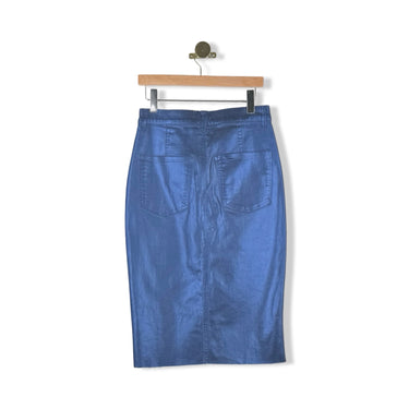 Veronica Beard Metallic Midi Skirt