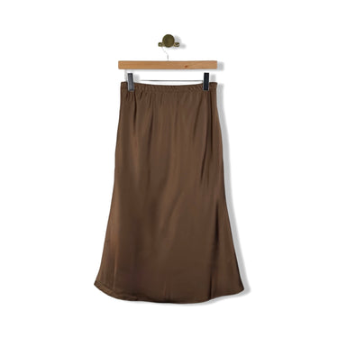Mistyrose Satin Slip Skirt