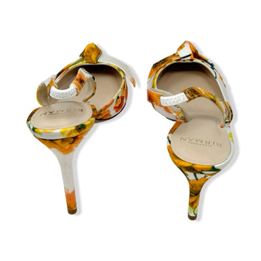 Alexandre Birman Floral Kitten Heel