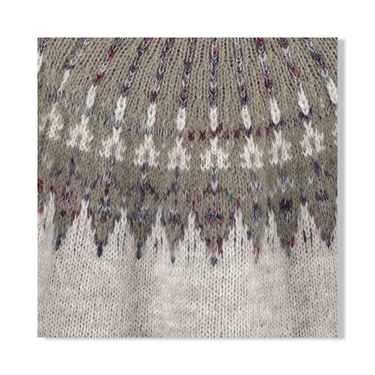 Heartloom Patterned Oversized Sweater Dress