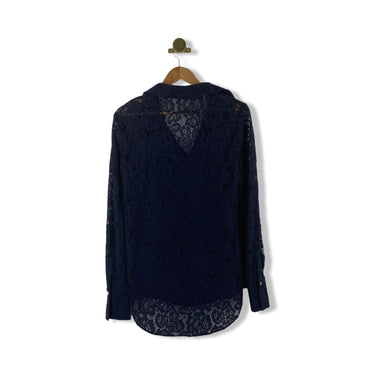 Draper James Lace Button Down