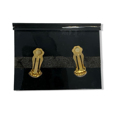 Vintage R.J. Graziano Faux Pearl Clip On Earrings