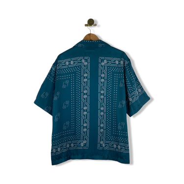 Standard Cloth Patterned Button Up Shirt