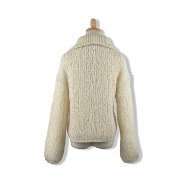 Crochet Half Zip Sweater