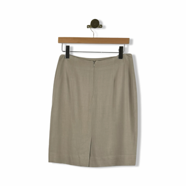 Vintage Rayon Midi Skirt