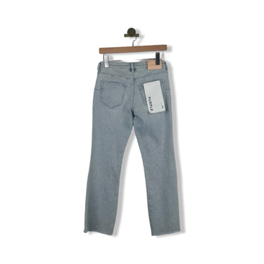 Purple Low Rise Boot Cut Jean
