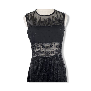 Vintage Papell Boutique Beaded Evening Gown