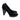 Gucci Suede Heart Heels