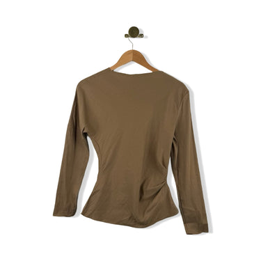Zara Twisted Long Sleeve Top