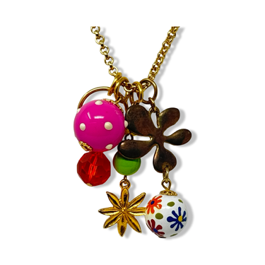 R.J. Graziano Cable Chain Charm Pendant Necklace