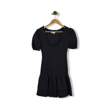 Heartloom Smocked Button Down Mini Dress