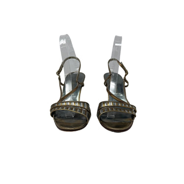 Vintage Evan-Picone Metallic Heels
