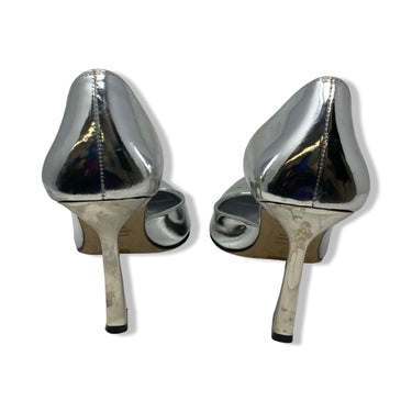 Stuart Weitzman Vinnie 100 D'Orsay Metallic Pumps
