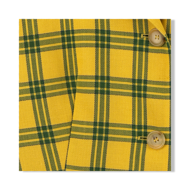 Vintage Luciano Barbera Plaid Blazer