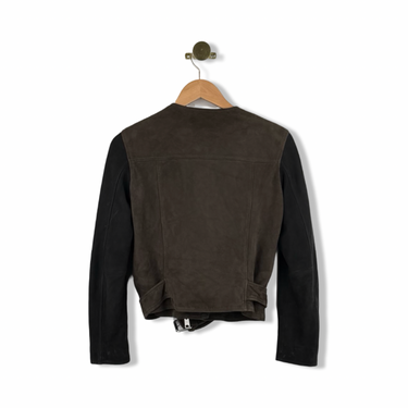 All Saints Suede Moto Jacket