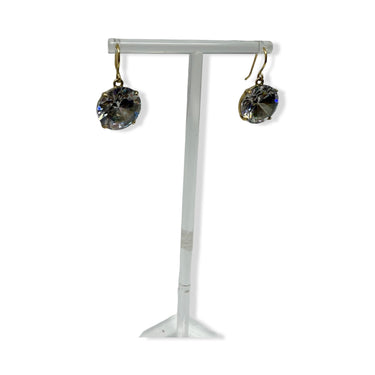Embellished Circular Dangle Earrings