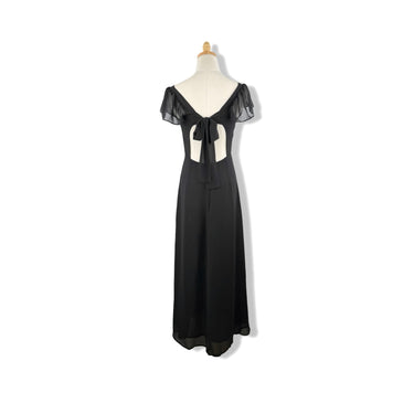 Rihoas Front Slit Chiffon Maxi Dress