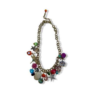 R.J. Graziano Double Cable Chain Charm Necklace