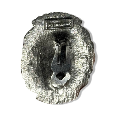 Vintage R.J. Graziano Conch-Style Clip On Earring